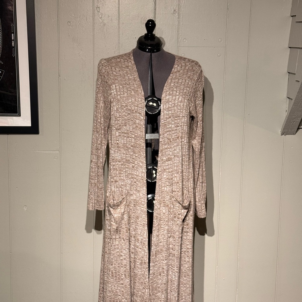 LuLaRoe Textured Tan Cardigan